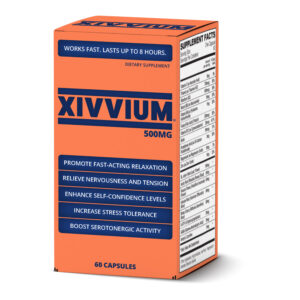 Xivvium For Stress Relief and Relaxation - Front Box Turned